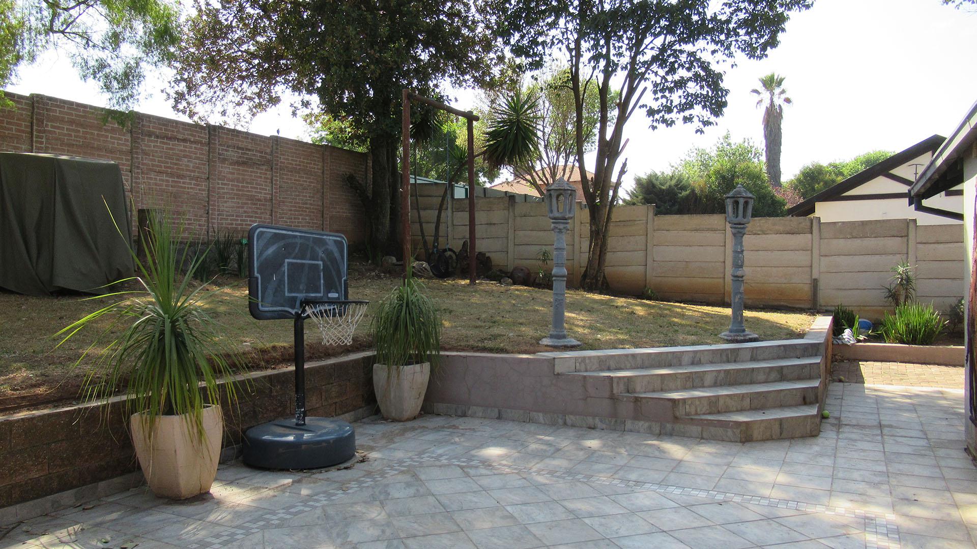 Backyard of property in Country View