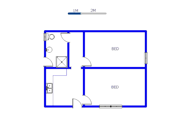 Ground Floor - 55m2 of property for sale in Rosettenville