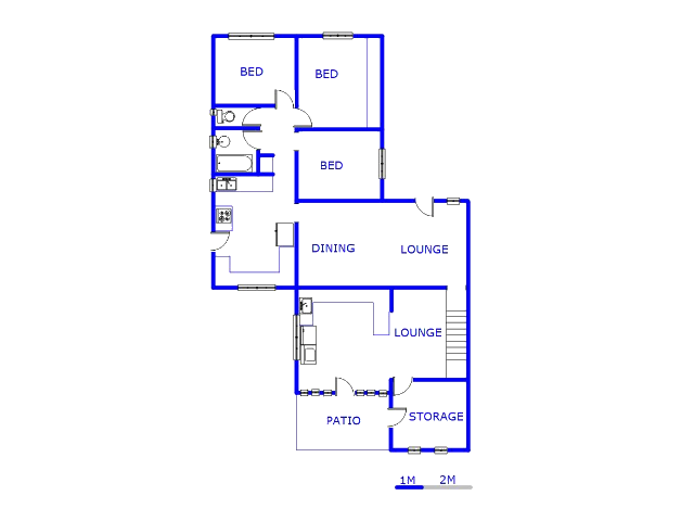 Ground Floor - 133m2 of property for sale in Eldorado Park AH