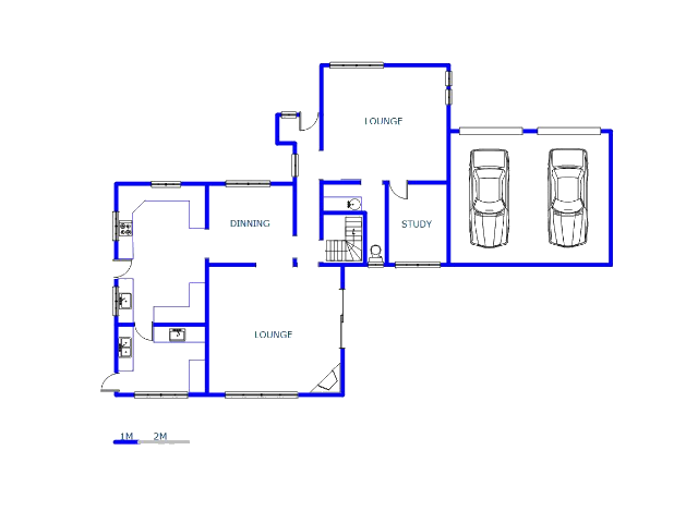 Floor plan of the property in Malanshof