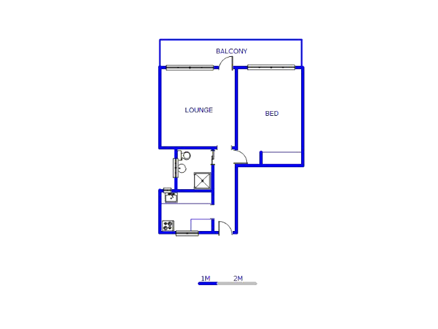 3rd Floor - 69m2 of property for sale in Boksburg