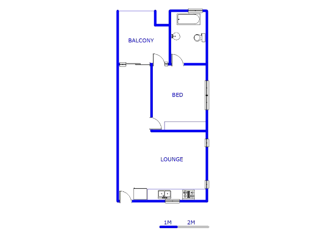 Floor plan of the property in Kengies