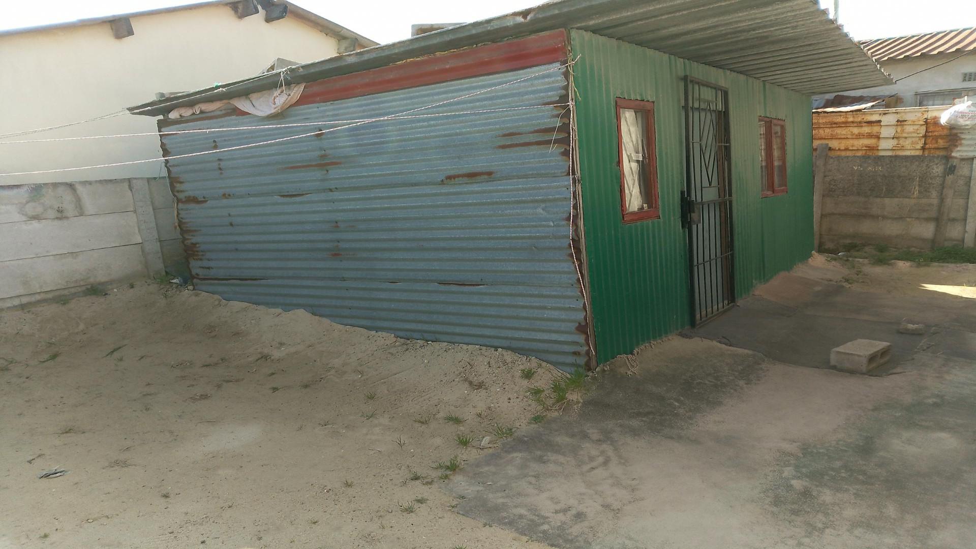 Backyard of property in Khayelitsha
