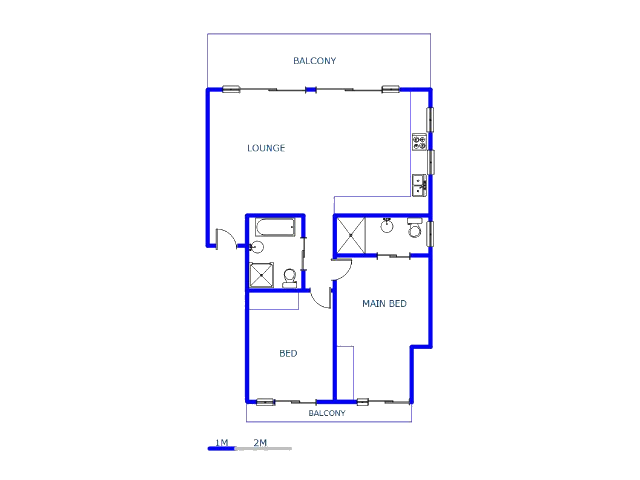 4th Floor - 121m2 of property for sale in Waterval Estate
