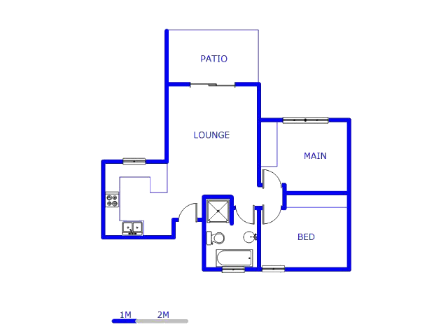 Floor plan of the property in Boardwalk Villas