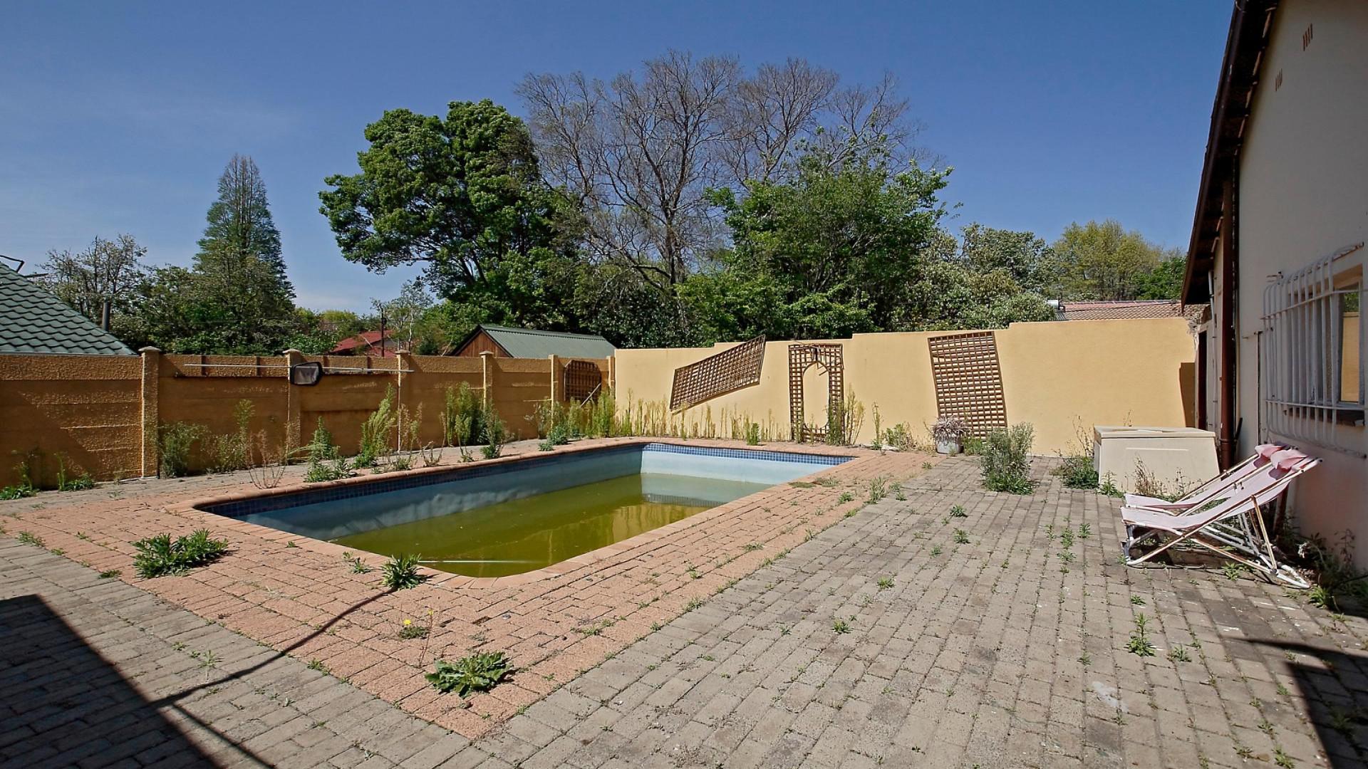 Backyard of property in Ermelo