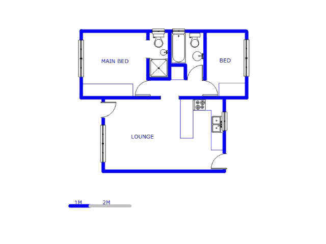 Ground Floor - 54m2 of property for sale in Strubensvallei