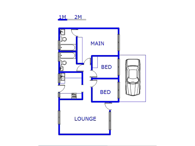 Floor plan of the property in Ormonde
