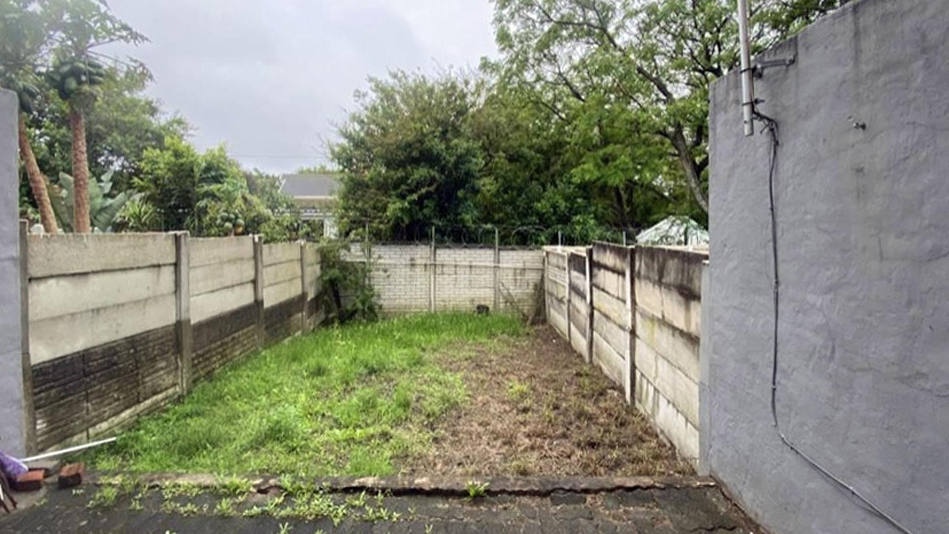 Backyard of property in Cambridge West
