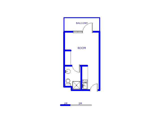 Floor plan of the property in Willowbrook