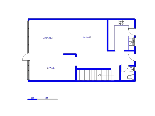 Ground Floor - 77m2 of property for sale in Highlands North