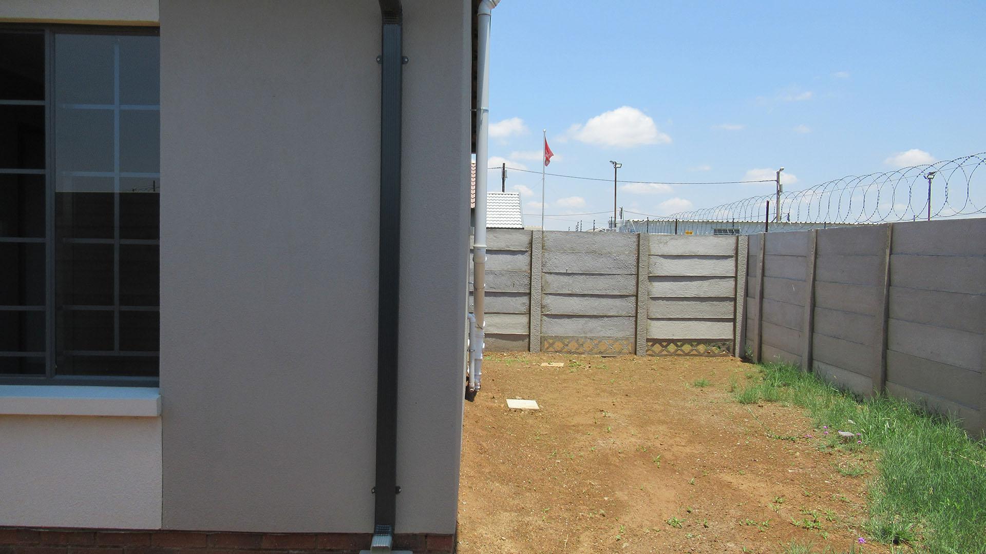 Backyard of property in Savanna City