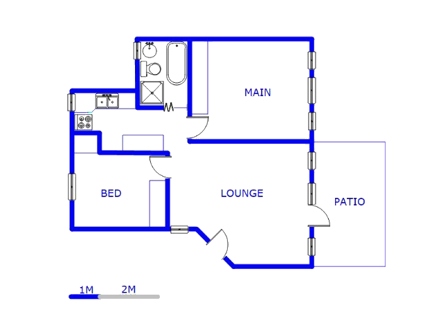 Ground Floor - 60m2 of property for sale in Monument Park