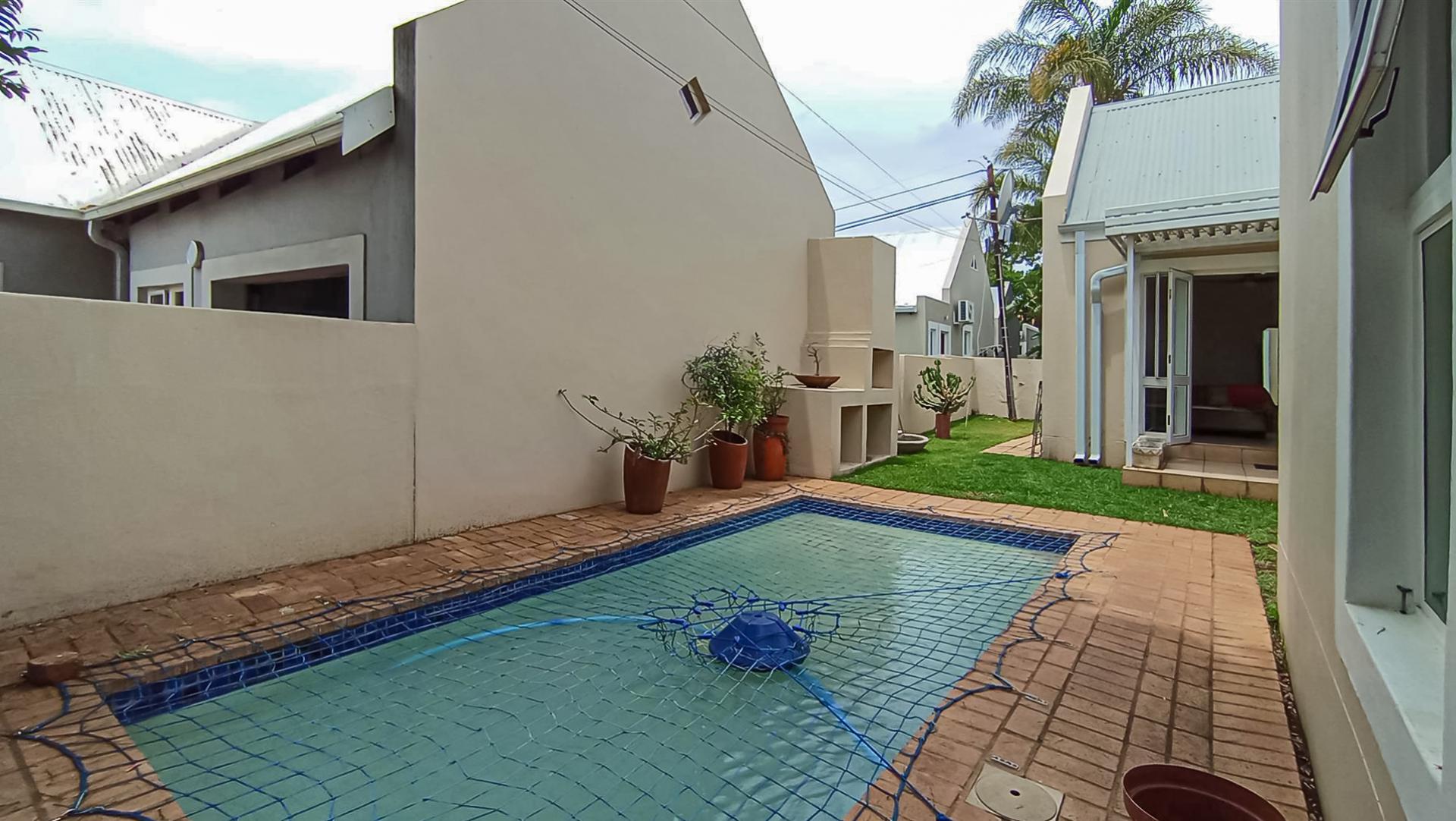 Backyard of property in Silver Lakes