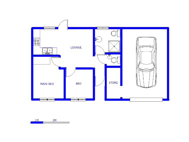 Ground Floor - 62m2 of property for sale in Buccleuch