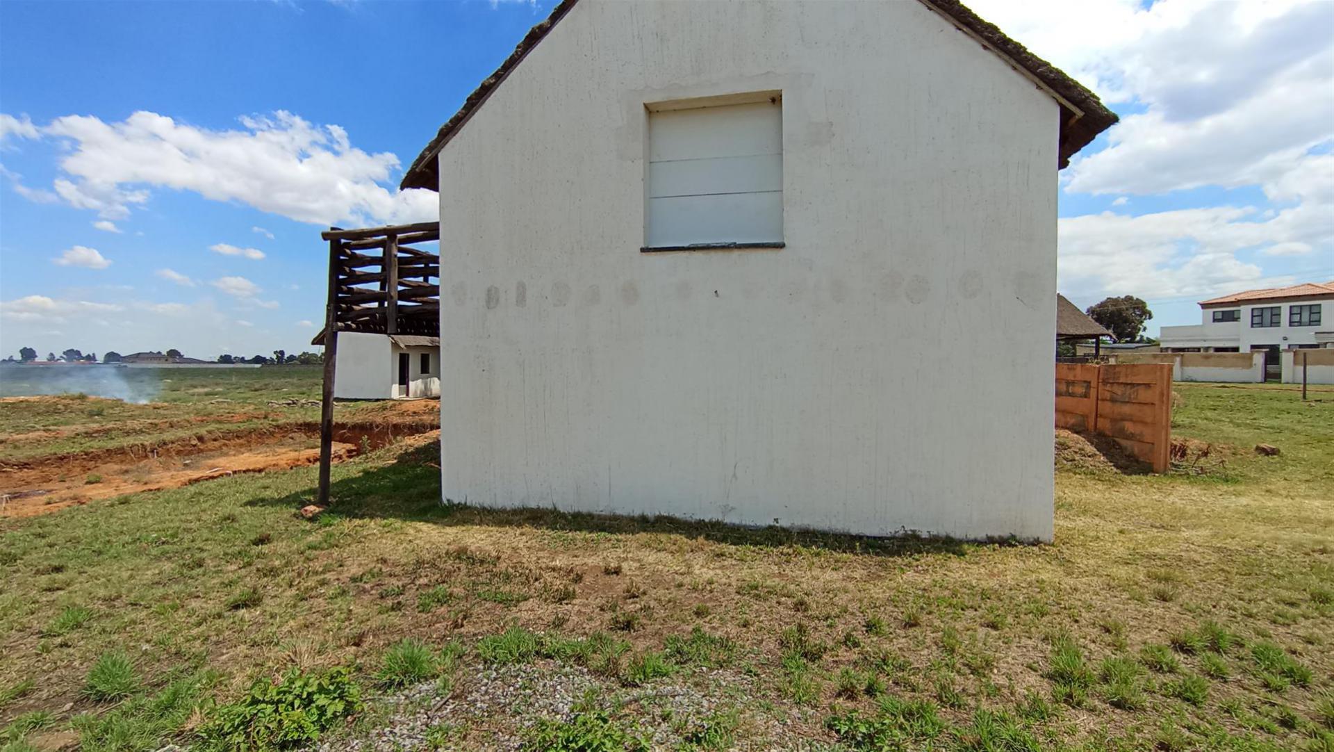 Backyard of property in The Balmoral Estates
