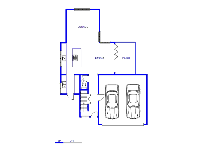 Floor plan of the property in Fourways