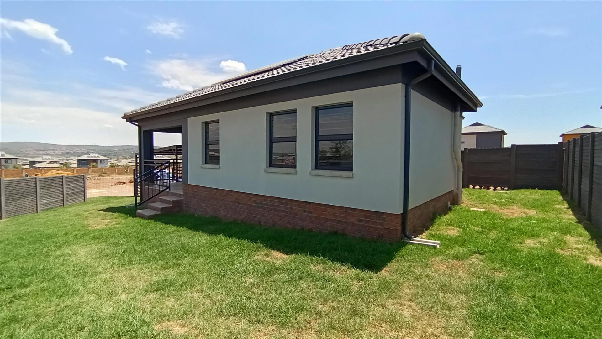 Backyard of property in Lotus Gardens