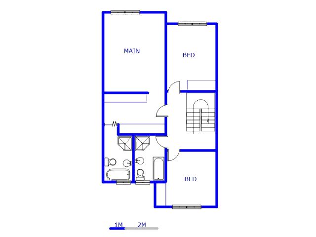 1st Floor - 92m2 of property for sale in Waterkloof Glen