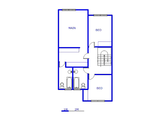 1st Floor - 92m2 of property for sale in Waterkloof Glen