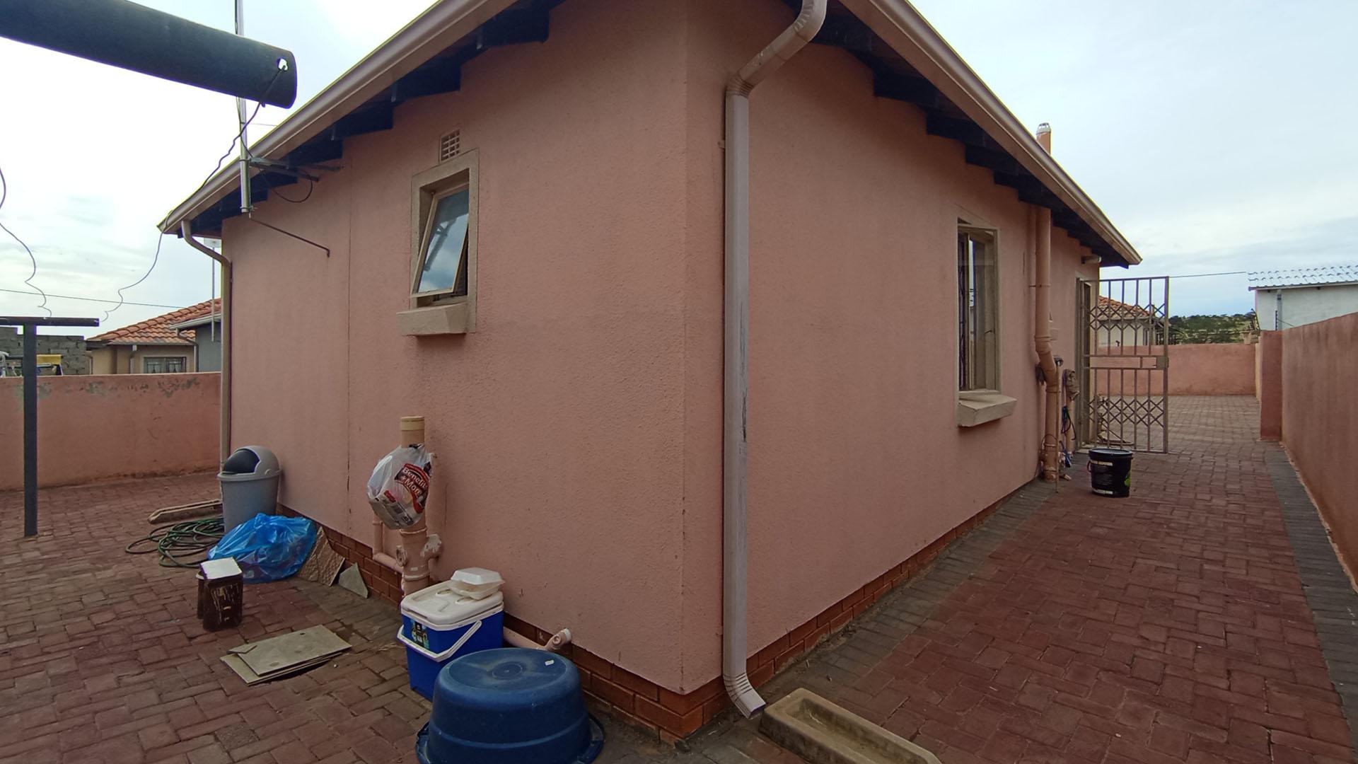 Backyard of property in Mamelodi