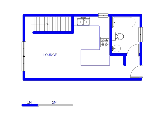 Floor plan of the property in Erand Gardens