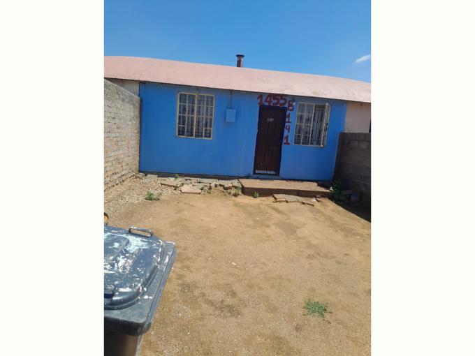 1 Bedroom House for Sale and to Rent For Sale in Soweto MR