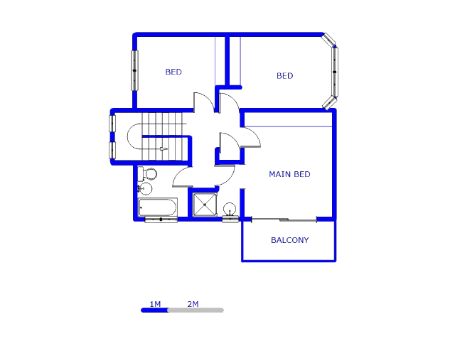 1st Floor - 66m2 of property for sale in Greymont