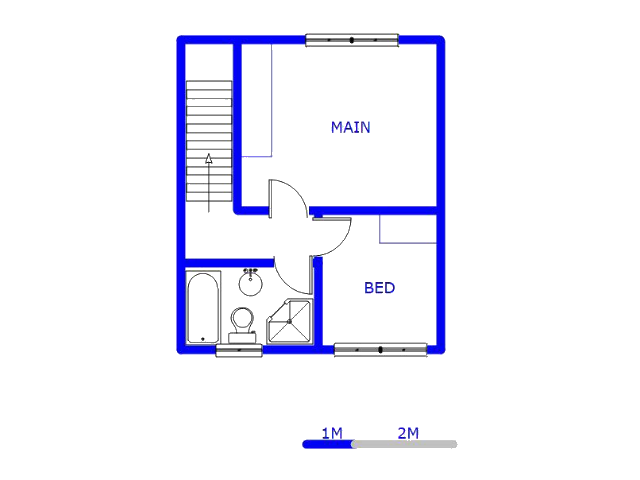 1st Floor - 35m2 of property for sale in La Montagne