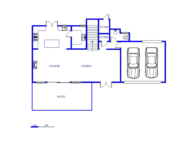 Floor plan of the property in Bryanston