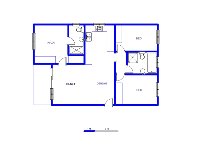 Ground Floor - 89m2 of property for sale in Modderfontein