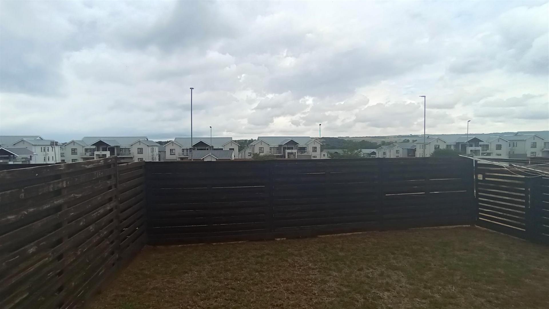 Backyard of property in Modderfontein