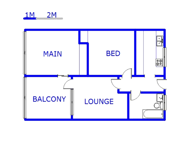 Floor plan of the property in Symhurst