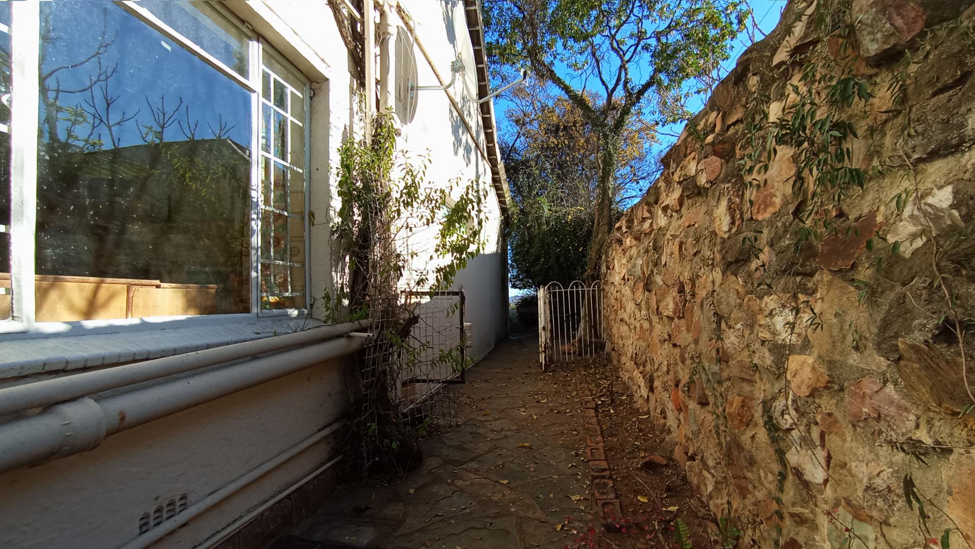 Backyard of property in Kensington - JHB