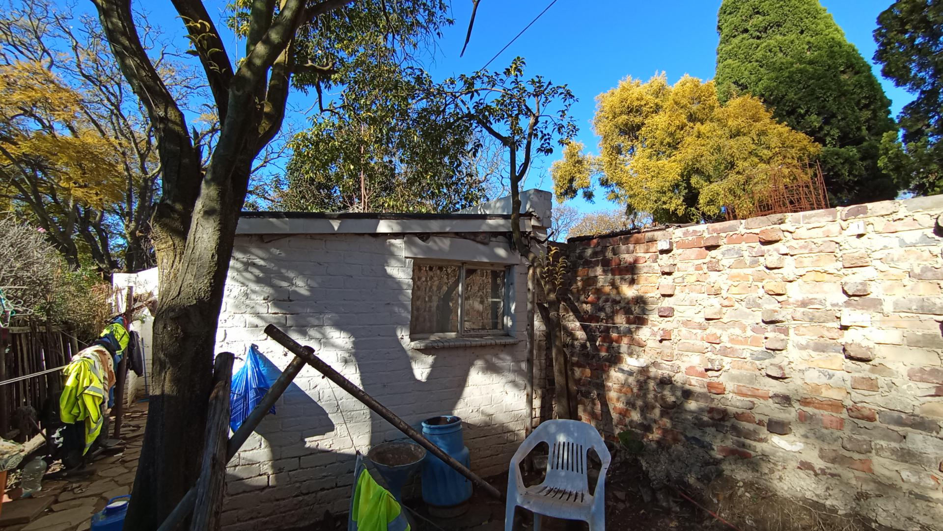 Backyard of property in Kensington - JHB