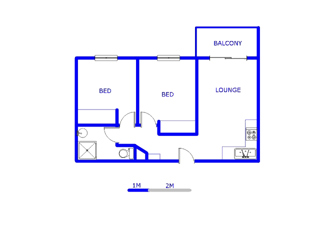 4th Floor - 55m2 of property for sale in Zonnebloem