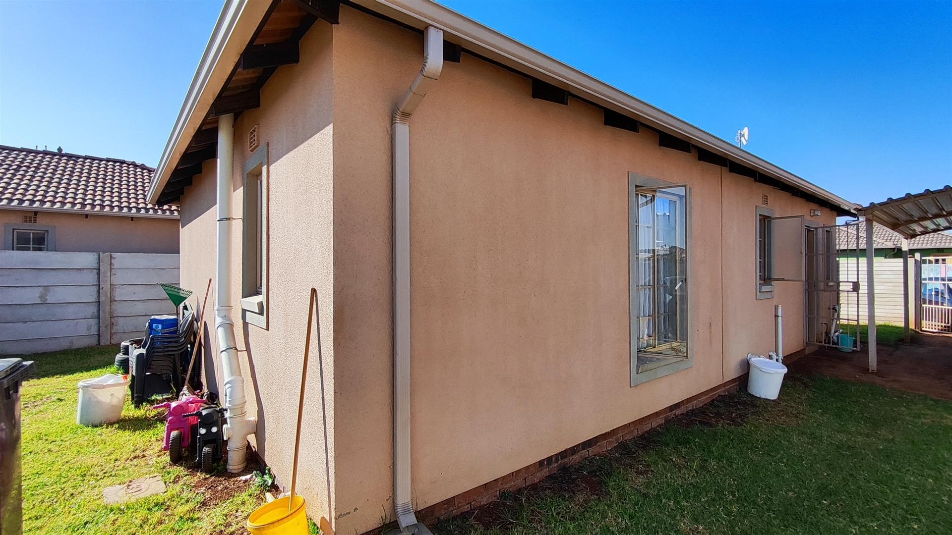 Backyard of property in Sky City