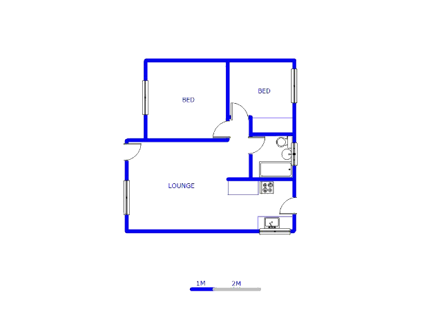 Ground Floor - 55m2 of property for sale in Alveda