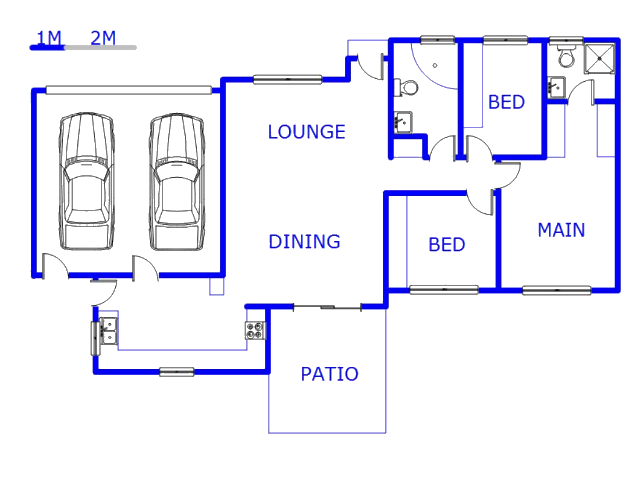 Floor plan of the property in Terenure