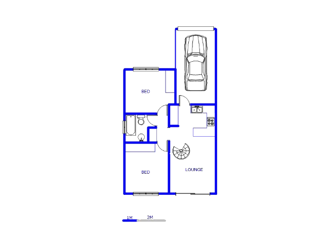 Floor plan of the property in Honey Park