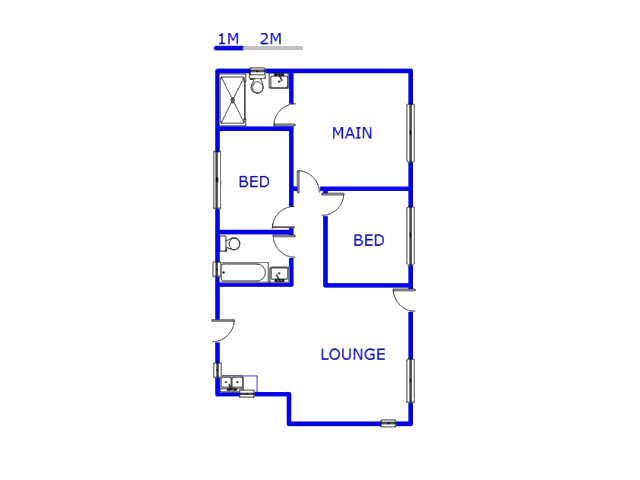 Ground Floor - 95m2 of property for sale in Windmill Park