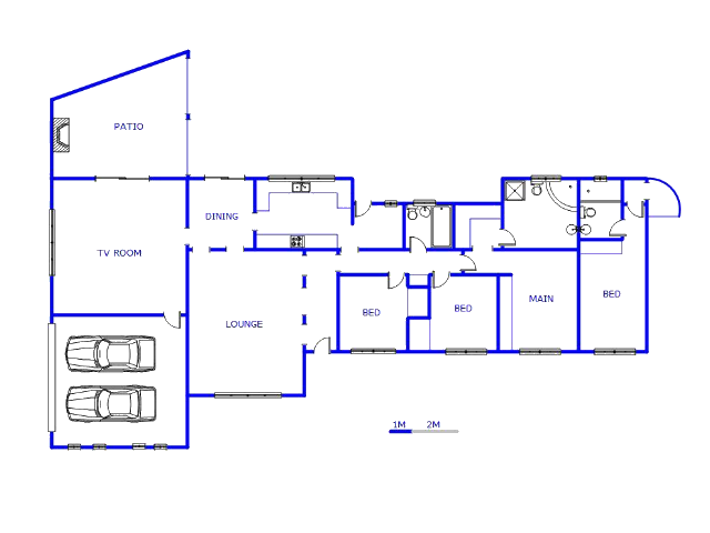 Floor plan of the property in Arcon Park