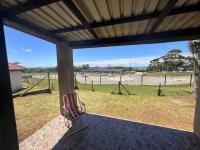 Patio of property in Kidds Beach