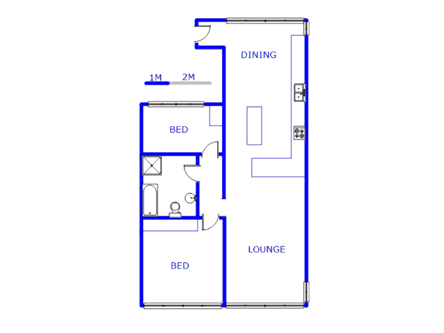 4th Floor - 100m2 of property for sale in Bedfordview