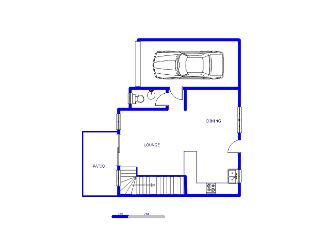 Floor plan of the property in Vorna Valley