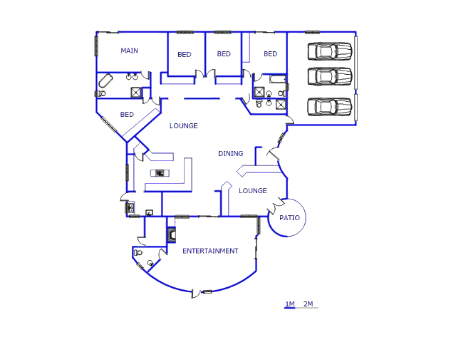 Floor plan of the property in Eldoglen