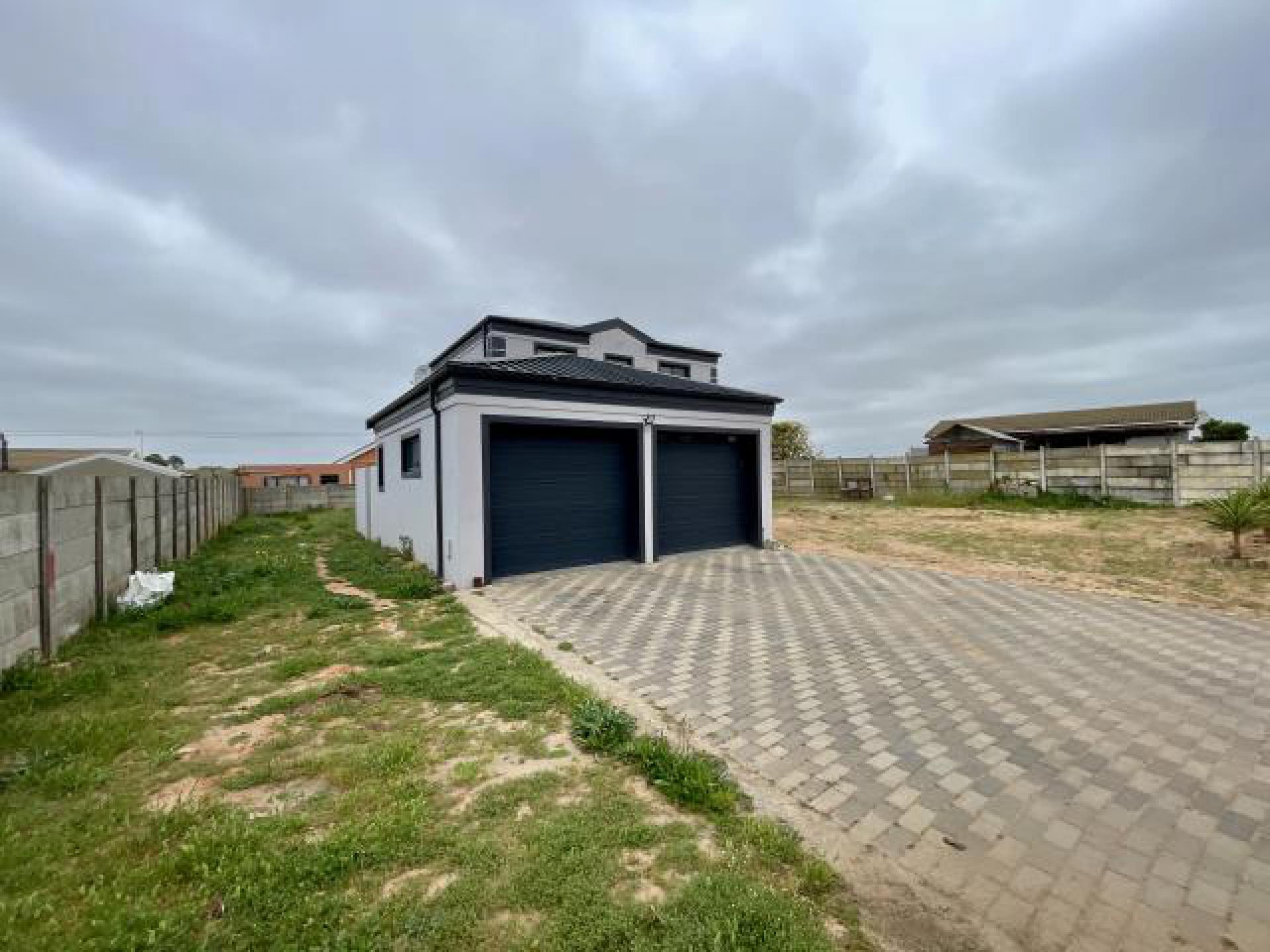 Backyard of property in Malmesbury