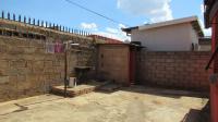 Backyard of property in Dobsonville