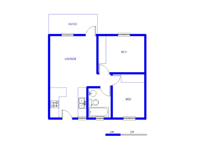 Ground Floor - 51m2 of property for sale in Alveda