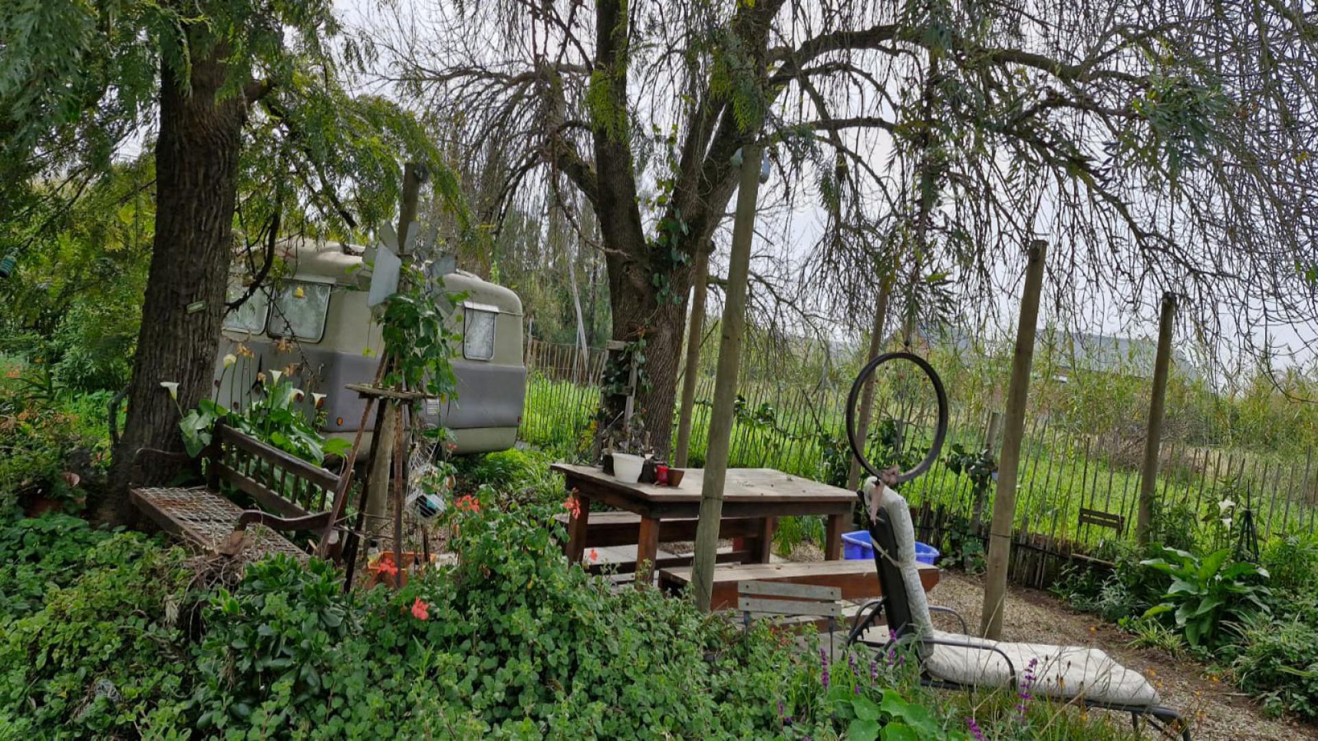 Backyard of property in Riebeek Kasteel
